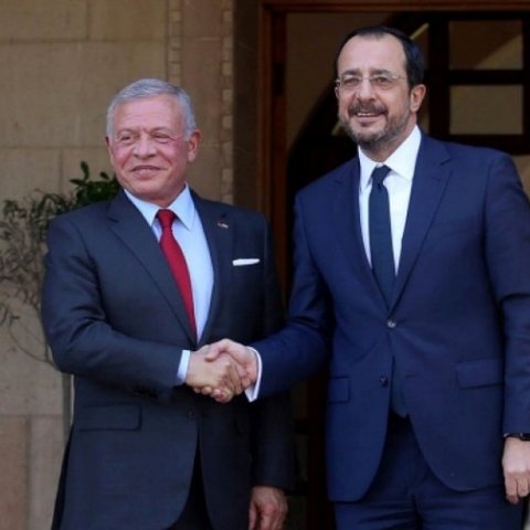 Συνομίλησαν για το Κυπριακό και για τις εξελίξεις σε Ανατολική Μεσόγειο και Μέση Ανατολή Πρόεδρος και Αμπντάλλα