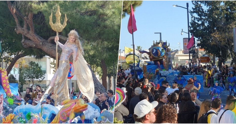 Φαντασματορική η καρναβαλίστικη παρέλαση της Πάφου-Έσπασαν ρεκόρ με 4.000 συμμετέχοντες