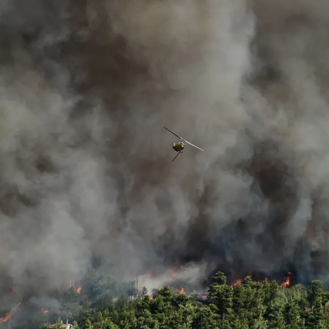 ΒΙΝΤΕΟ: Η στιγμή που το Drone εντοπίζει το ξέσπασμα της φωτιάς στον Βαρνάβα