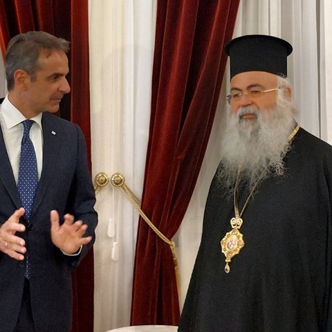 Την προσδοκία ότι η Ελλάδα θα σταθεί δίπλα στην Κύπρο εξέφρασε ο Αρχιεπίσκοπος