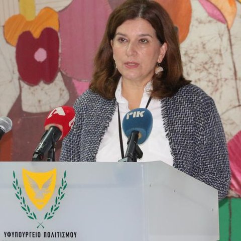 Μνημεία στην ελεύθερη Αμμόχωστο επισκέφθηκε η υφυπουργός Πολιτισμού