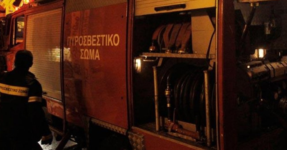 Στις φλόγες υποστατικό με ζώα στην Ευρύχου