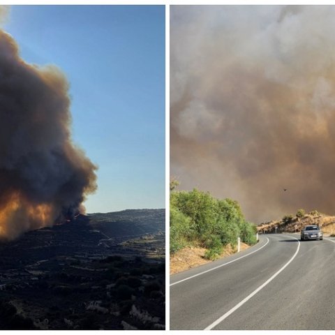 LIVE: Άνιση μάχη με τις φλόγες σε Λεμεσό και Πάφο-Καίγονται οικίες και οχήματα, εκκενώνονται συνεχώς χωριά
