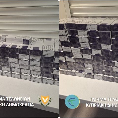 Βρετανοί έφευγαν από την Κύπρο με souvenir 148 κούτες αδασμοφορολόγητα τσιγάρα (pics)