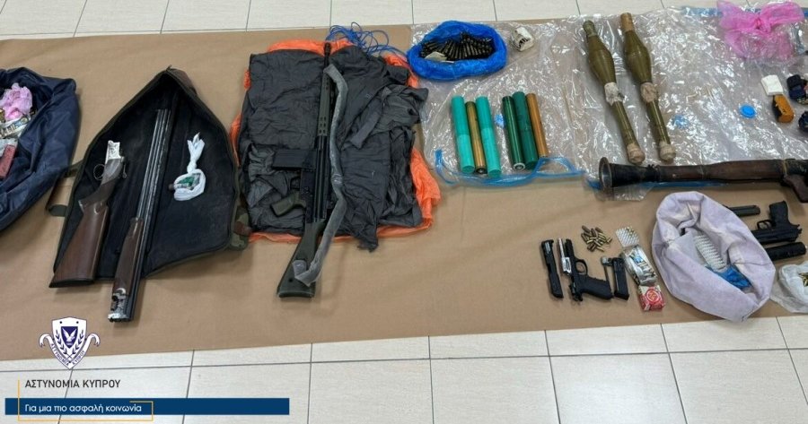 Δεύτερη ποινή φυλάκισης σε 36χρονο για οπλισμό και εκρηκτικά που εντοπίστηκαν σε τάφο στη Λάρνακα
