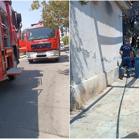 Φωτιά σε οικία στη Λεμεσό-Εκτεταμένες ζημιές, απουσίαζε ο ένοικος (pics)