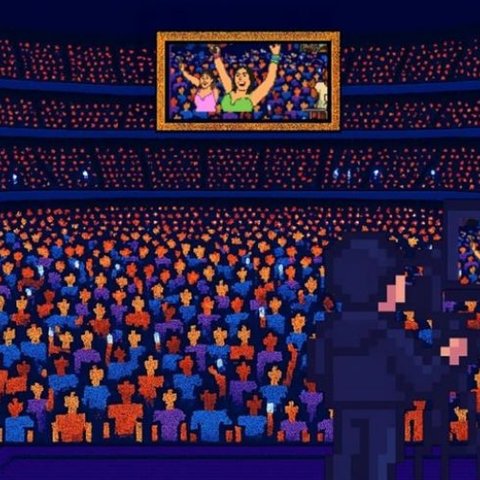 Έγινε παιχνίδι στο PC ο CEO στη συναυλία των Coldplay