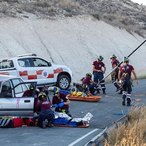 Άσκηση για αξιολόγηση επιπέδου ανταπόκρισης σε μεγάλο τροχαίο συμβάν