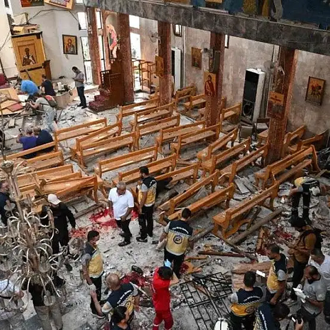 Boήθεια €50 χιλ. στέλνει η ΚΔ στις οικογένειες θυμάτων επίθεσης σε ναό της Δαμασκού