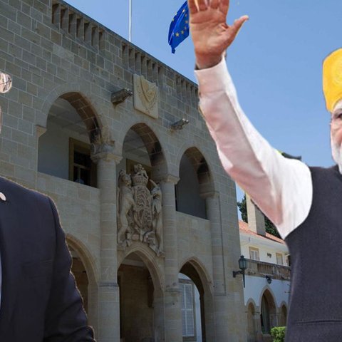 Στην Κύπρο ο Πρωθυπουργός της Ινδίας-Στρατηγική επίσκεψη Μόντι με σημαντικά μηνύματα προς την Τουρκία