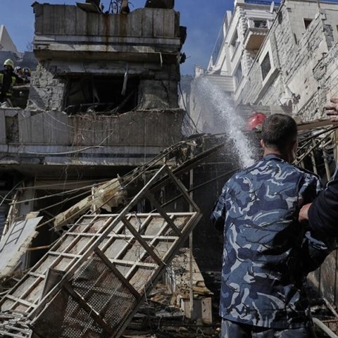 Αεροπορικές επιδρομές του Ισραήλ κοντά στο προεδρικό μέγαρο της Δαμασκού