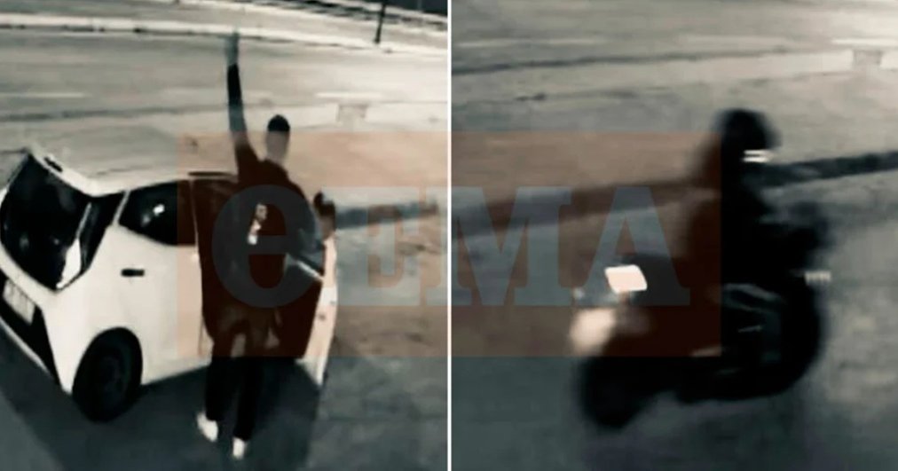 Εικόνες από τη στιγμή της απαγωγής του 24χρονου γιου επιχειρηματία-Ακολουθεί ο Ivan Greko με μοτοσικλέτα