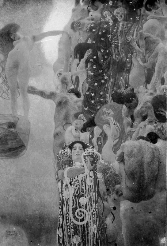 Gustav_Klimt_-__Medicine__ML_experiment_-_transition_b_w_to_colour