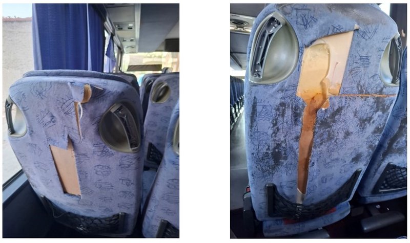 Bus damage 4